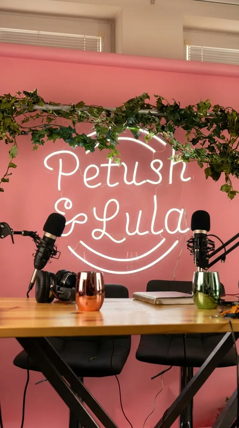 Neón Petush & Lula — realizácia Neonworld